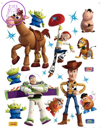 Samolepící dekorace dětská Disney Toy Story - DK 1771-2022