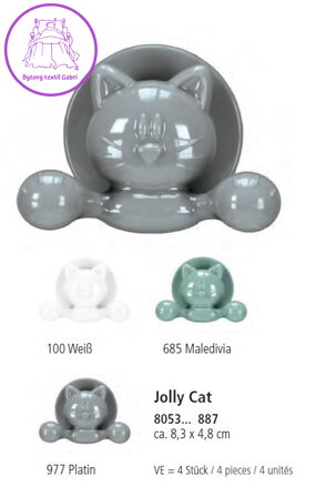  Háčky Jolly Hooks Cat - 4ks ( více barev ) 2024