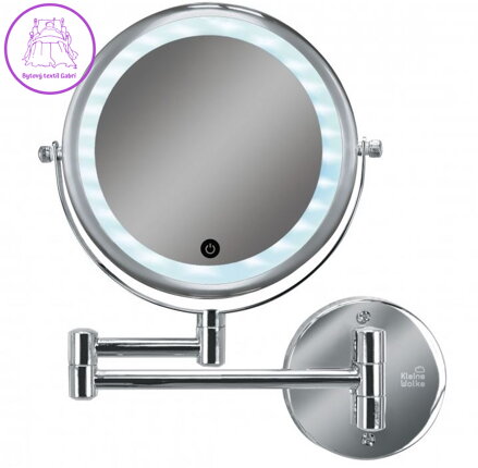 Kosmetické zrcadlo s LED Lumi Mirror stříbrné 2024