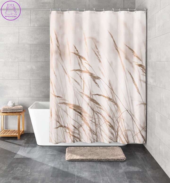 Koupelnový textilní závěs 180x200cm - Sylt natur 2024