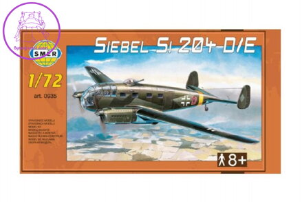 Model Siebel Si 204 D/E 1:72 29,5x16,6cm v krabici 34x19x5,5cm