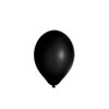 Balón M 25 cm, černý / 100ks /