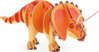 JANOD 3D puzzle Triceratops 32 dílků