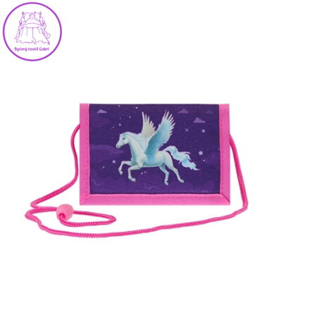Dětská peněženka se šňůrkou - Pegasus