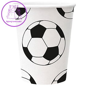 Papírový pohár PAW Eco 250 ml Soccer ball / 10 ks