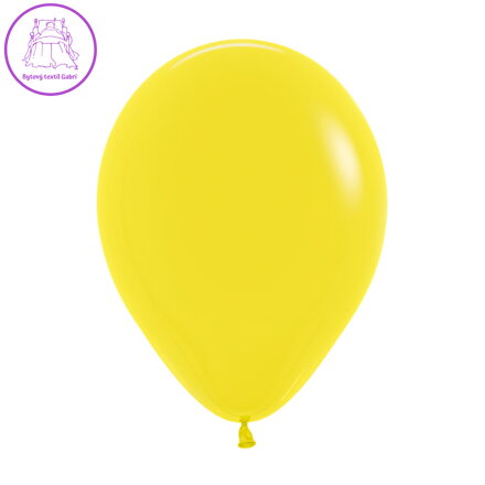 Balón Solid 25 cm, žltý /100ks/