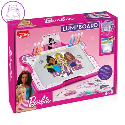 Kreativní sada MAPED Barbie Lumi Board