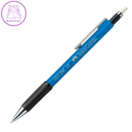 Mechanická tužka FABER-CASTELL Grip 1347 - modrá 0,7 mm