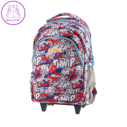 Školní batoh na kolečkách - Spider Man