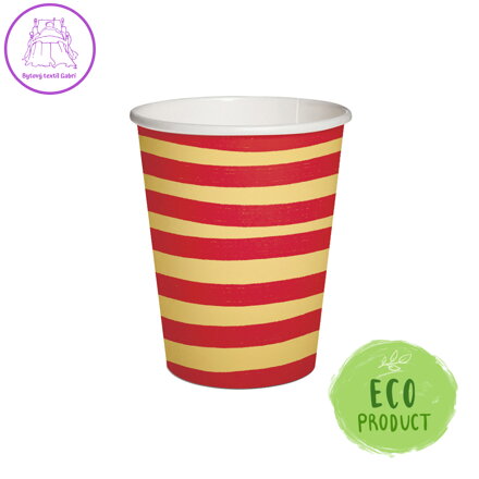 Papírový pohár PAW Eco 250 ml Brush Strokes
