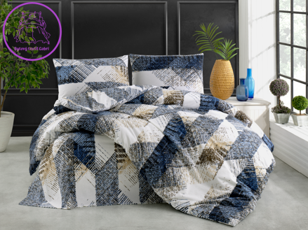 Povlak flanel Laris blue