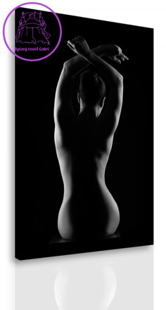 Černobílý obraz Krása těla