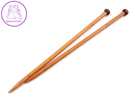 Rovné jehlice č. 10 bambus