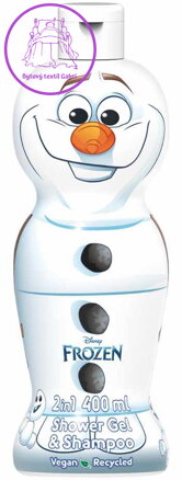 EP Line Sprchový gel a šampón dětský 2v1 Olaf (Frozen) 400ml dětská kosmetika