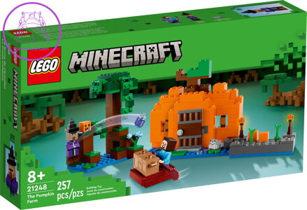 LEGO MINECRAFT Dýňová farma 21248 STAVEBNICE