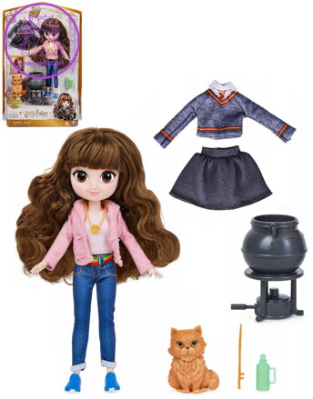 SPIN MASTER Harry Potter DeLuxe figurka Hermiona set s doplňky plast