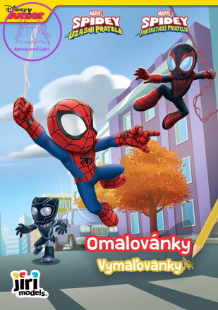 JIRI MODELS Omalovánky A5 Spidey a jeho úžasní přátelé