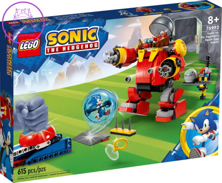 LEGO SONIC THE HEDGEHOG Sonic vs. Death Egg Robot 76993 STAVEBNICE