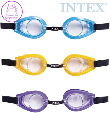 INTEX Plavecké brýle dětské 3-10 let na plavání do vody 3 barvy 55602