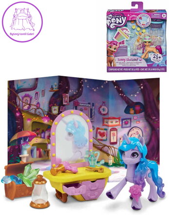 HASBRO MLP My Little Pony Třpytivé scény set koník s doplňky 2 druhy