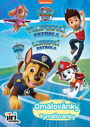 JIRI MODELS Omalovánky A5+ Tlapková Patrola (Paw Patrol)