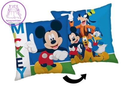 Jerry Fabrics Polštářek Mickey and Friends 35x35 cm