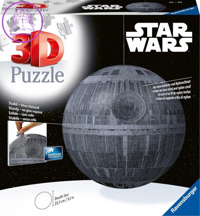 RAVENSBURGER Puzzle-Ball Star Wars: Hvězda smrti 540 dílků