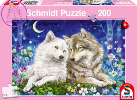 SCHMIDT Puzzle Huňatí vlci 200 dílků