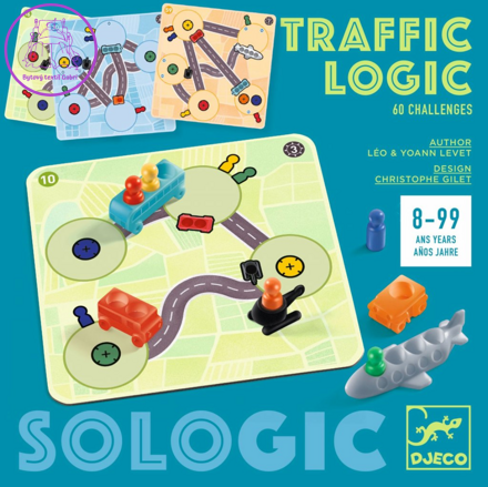 DJECO Logická hra Sologic - Doprava