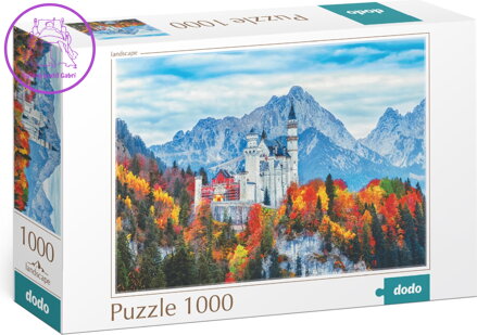 DODO Puzzle Zámek Neuschwanstein 1000 dílků