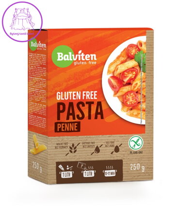 Těstoviny penne BZL 250g Balviten 3364