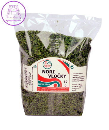 Nori green vločky 80g Sunfood 4851