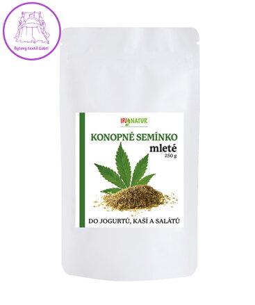 Konopné semínko mleté 250g IPJ NATUR. 4983