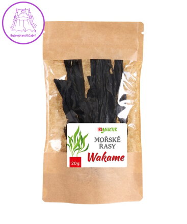 Mořské řasy Wakame 20g IPJ NATUR 4998