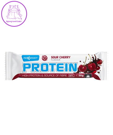 Protein tyčinka višeň 50g MaxSport 5016