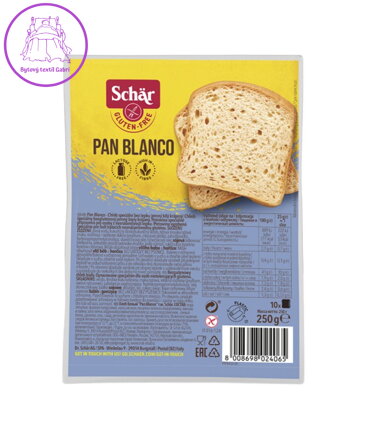 Pan Blanco 250g  Schar 3019