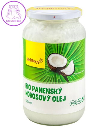 Olej kokosový BIO 1000ml Wolfberry LZS 1376