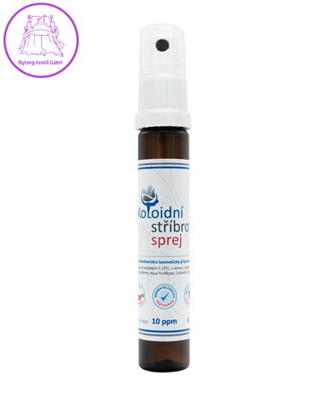 Koloidní stříbro sprej 25ml 10ppm NOVINKA 5173