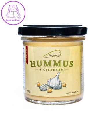 Hummus s česnekem 140g Seneb NOVINKA 5367