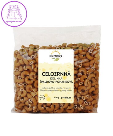 Těstoviny pohankovo-špaldová kolínka  BIO 300g Probio 2631