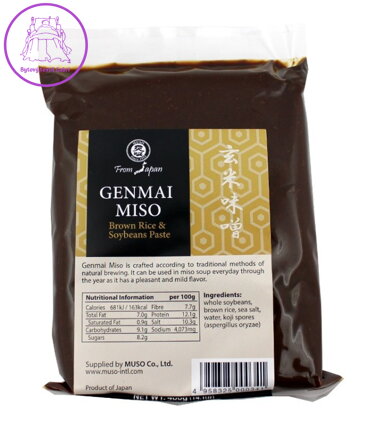 Miso genmai z hnědé rýže 400g Muso 3214