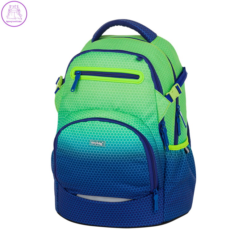 Školní batoh OXY Ombre Blue- green