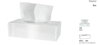 Box na kapesníky bílý 13,5 x 11,3 x 25,0 cm Tissue 2024