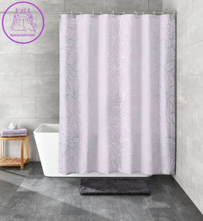 Koupelnový textilní závěs 180x200cm - Temptation Lavendel 2024