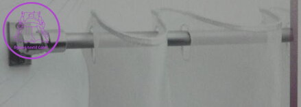 Vitrážková kovová tyč chrom ( více rozměrů )
