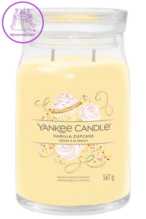 Svíčka Yankee Candle signature velký - Vannila Cupcake ( 40370 ) Svíčka Yankee Candle signature velký - Vannila Cupcake ( 40370 )