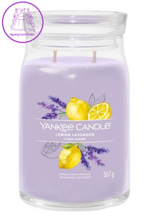 Svíčka Yankee Candle signature velký - Lemon Lavender ( 40372 ) Svíčka Yankee Candle signature velký - Lemon Lavender ( 40372 )