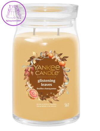 Svíčka Yankee Candle signature velký - Glistening Leaves ( 43489 ) Svíčka Yankee Candle signature velký - Glistening Leaves ( 43489 )