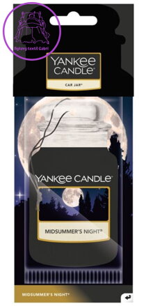 YANKEE CANDLE PAPÍROVÁ AUTO VISAČKA - MIDSUMMERS NIGHT VŮNĚ DO AUTA