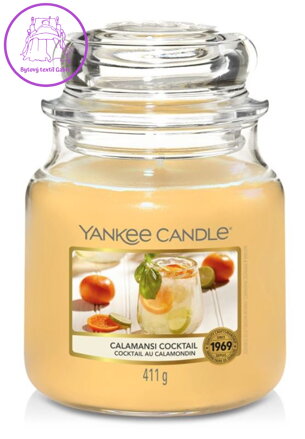 VONNÁ SVÍČKA YANKEE CANDLE - CALAMANSI COCKTAIL CLASIC STŘEDNÍ 411g